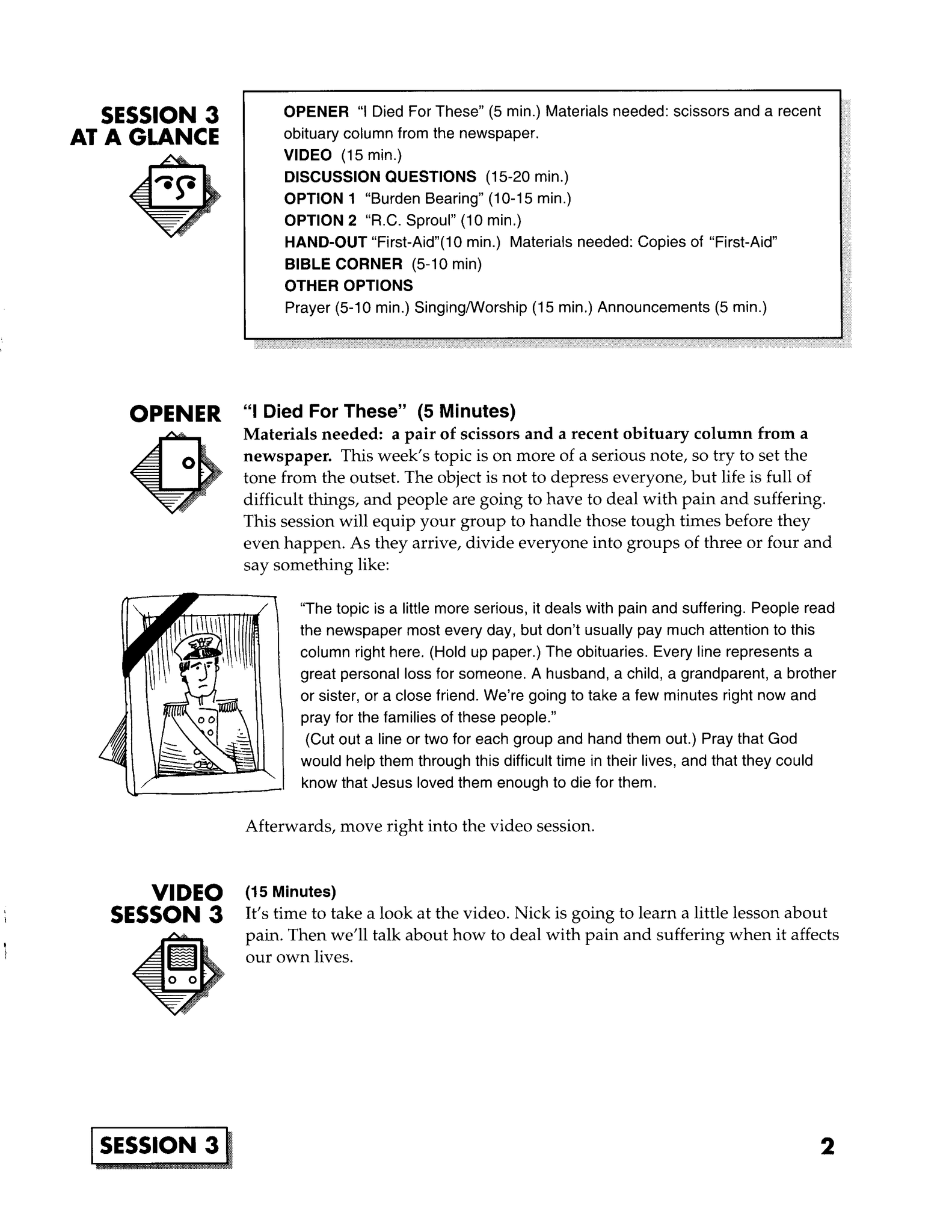 JUMP START (Single Lesson): EDGE 3A - Life’s Not Fair, But God Is (Study Guide)