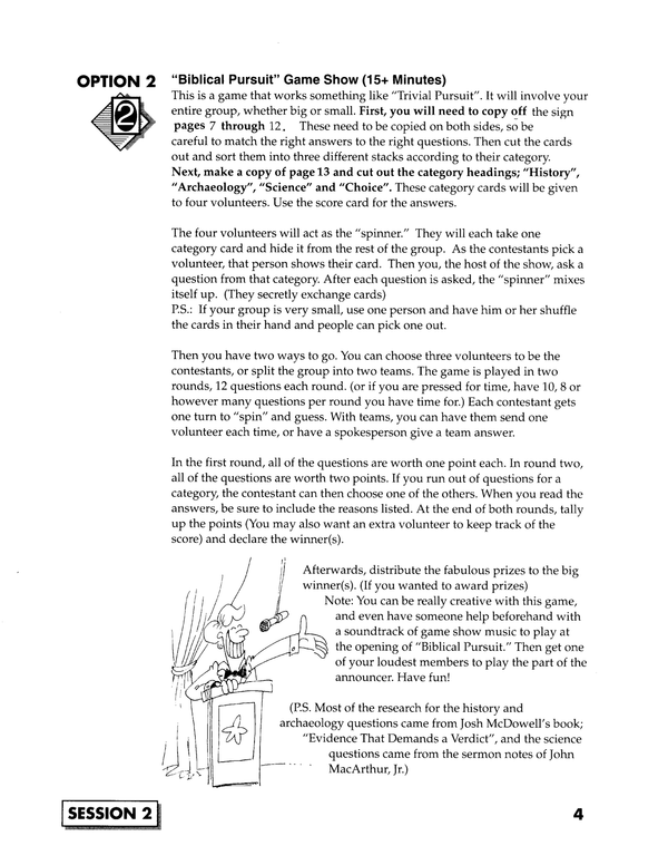 JUMP START (Single Lesson): EDGE 2A - The Amazing Bible (Study Guide)