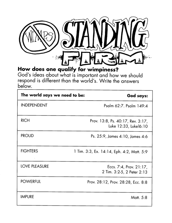JUMP START (Single Lesson): EDGE 4A - Christianity Not for Wimps (Study Guide)