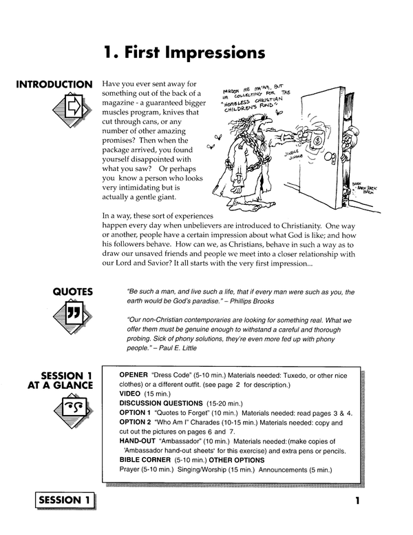 JUMP START (Single Lesson): ICE 1A - First Impressions (Study Guide)